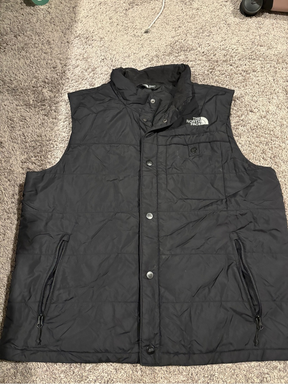 The North Face Black Insulated Men’s Vest
